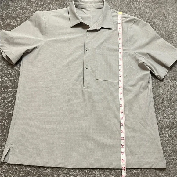 Lululemon Men’s Polo Neutral Color Size L - Picture 2 of 7